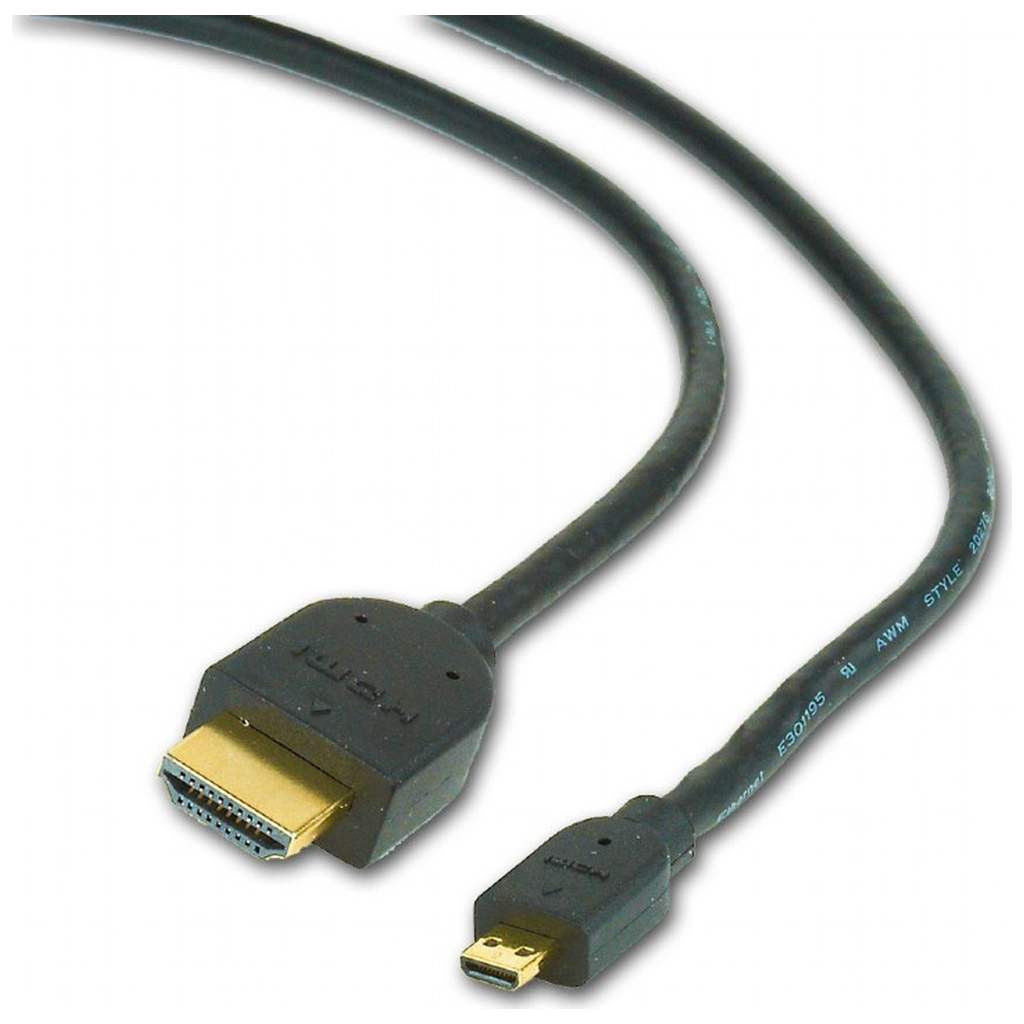 Кабель мультимедійний HDMI A to HDMI D (micro), 4.5m Cablexpert (CC-HDMID-15)