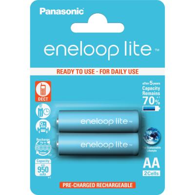 Акумулятор Panasonic Eneloop Lite AA 950mAh NI-MH * 2 (BK-3LCCE/2BE)