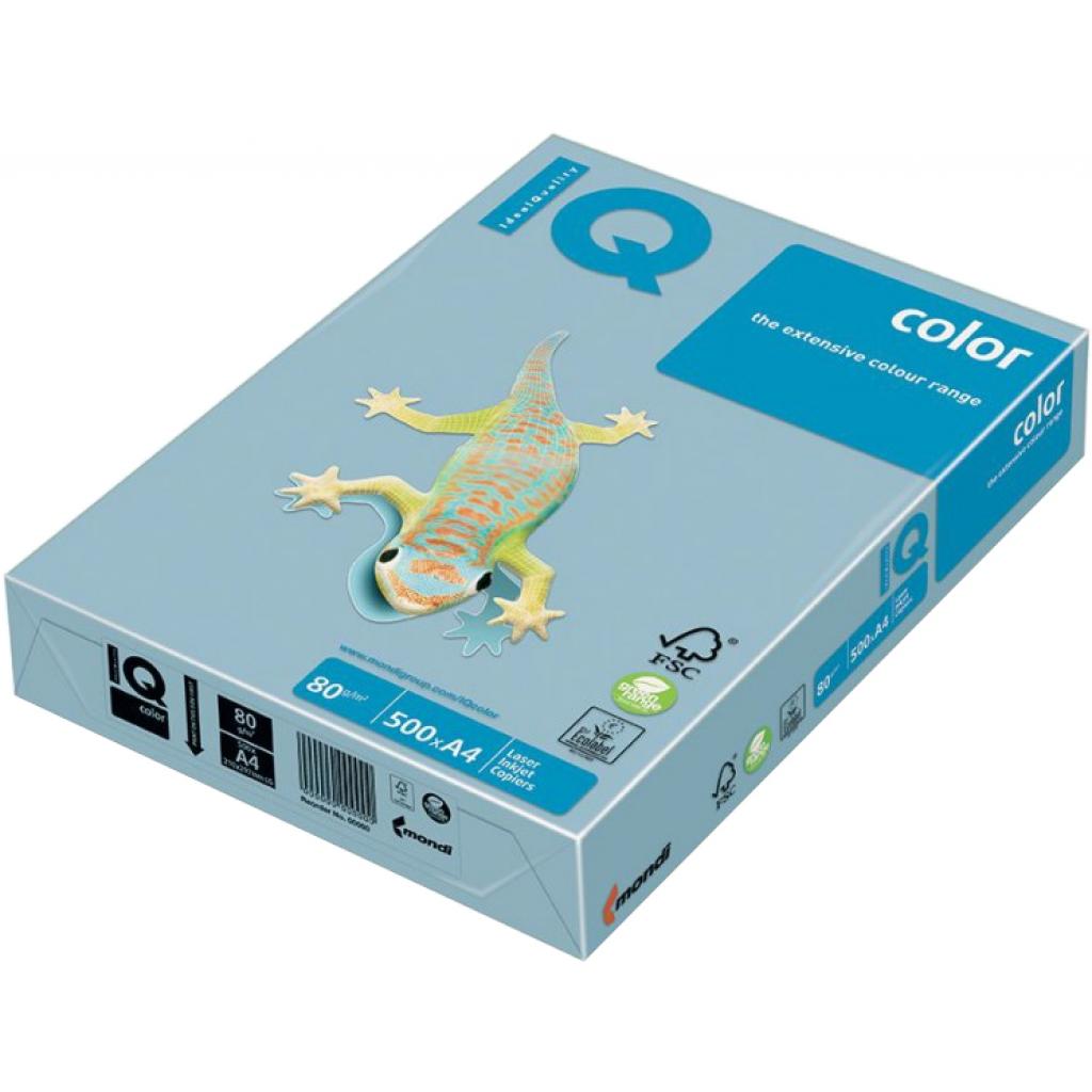 Папір Mondi А4 IQ color, pale, 500sheets, ice blue (A4.80.IQP.OBL70.500)