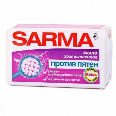 Засіб для видалення плям Sarma господарське мило 140 г (4600697111506)