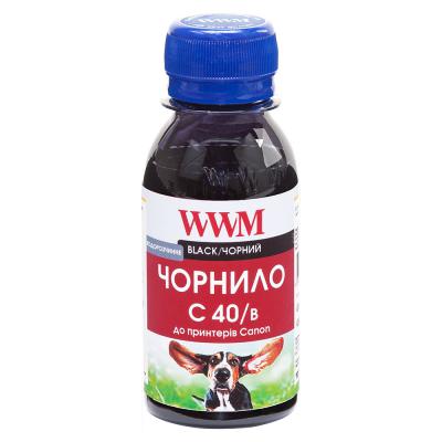 Чорнило WWM Canon PG-40Bk/PG-50Bk/PGI-5Bk Black 100г (C40/B-2)