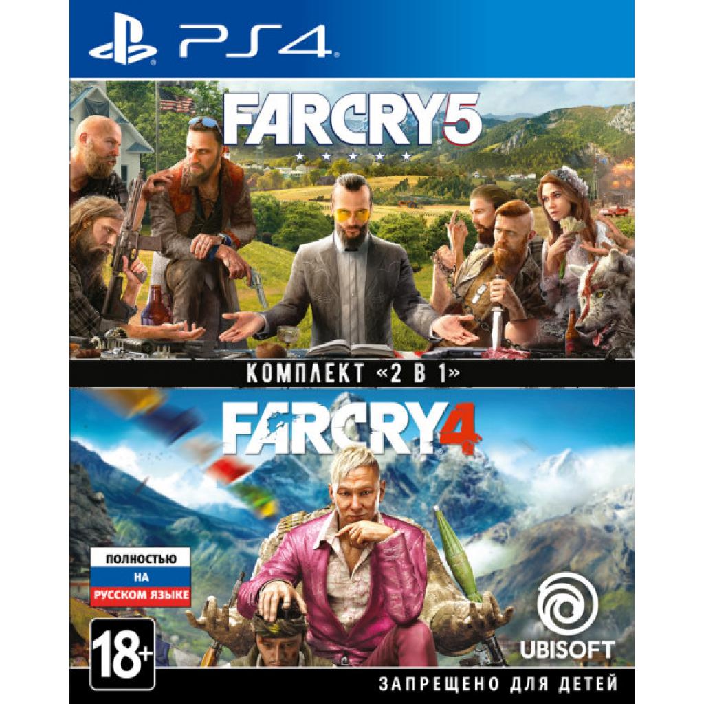 Гра Sony Комплект «Far Cry 4» + «Far Cry 5» [PS4, Russian version] (8113476)