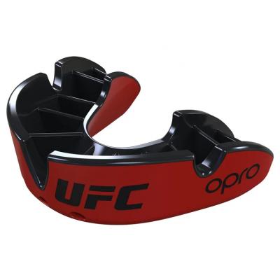 Капа Opro Silver UFC Hologram Red/Black (UFC_Silver_Red/Black)