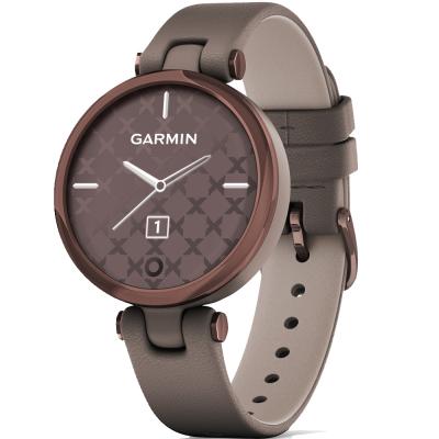 Смарт-годинник Garmin Lily, DarkBronze, Paloma, Leather (010-02384-B0)