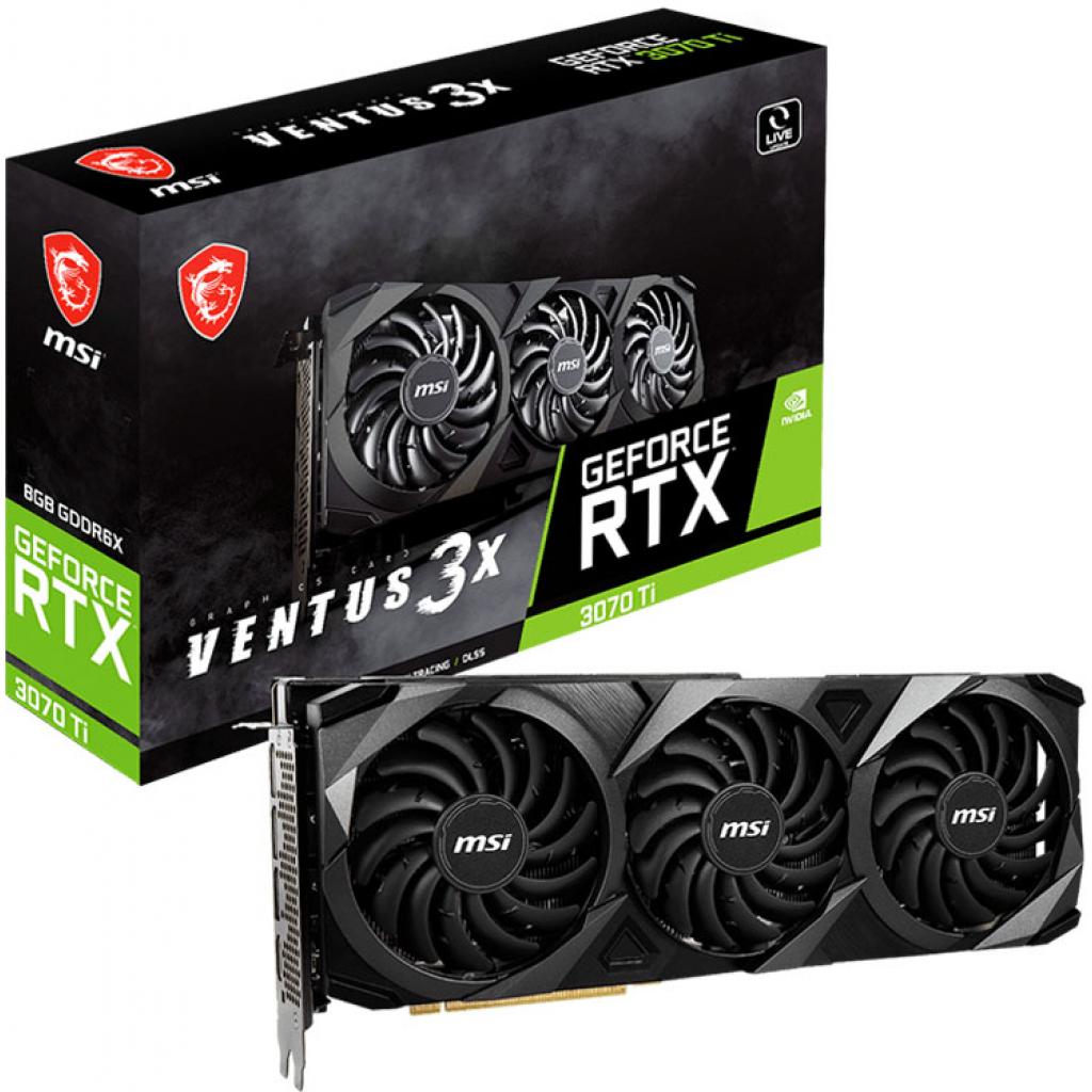 Відеокарта MSI GeForce RTX3070 Ti 8Gb VENTUS 3X OC (RTX 3070 Ti VENTUS 3X 8G OC)