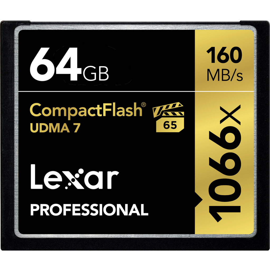 Карта пам'яті Lexar 64GB Compact Flash 1066x Professional (LCF64GCRB1066)