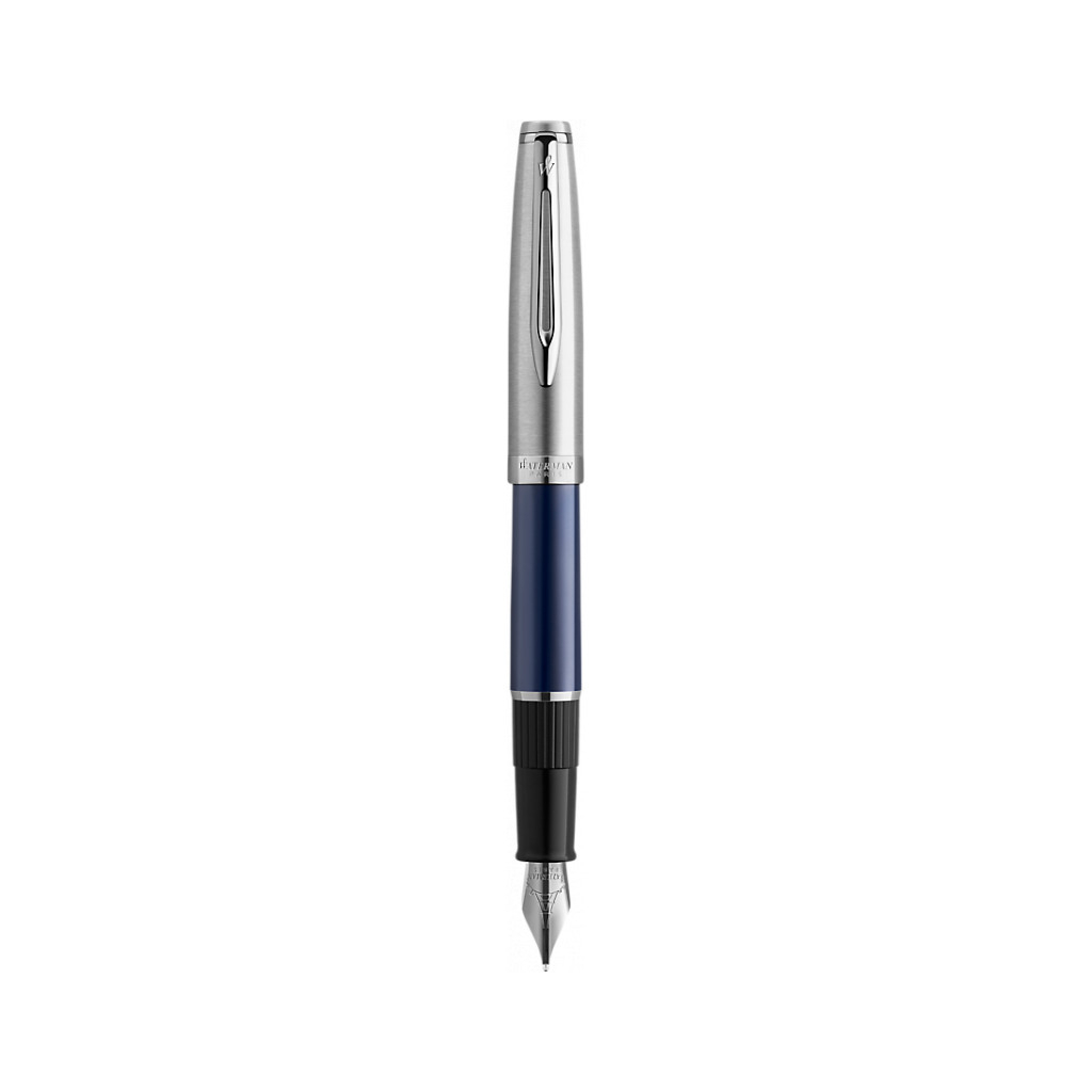 Ручка пір'яна Waterman EMBLEME Blue CT  FP F (13 501)