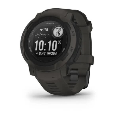 Смарт-годинник Garmin Instinct 2, Graphite, GPS (010-02626-00)