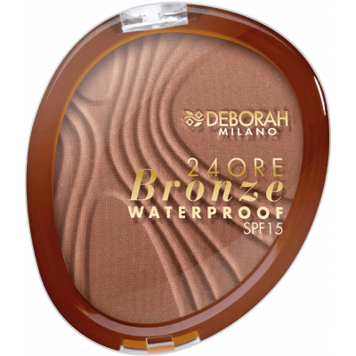 Пудра для обличчя Deborah 24Ore Bronzer Waterproof SPF15 02 - Dark Rose (8009518364910)