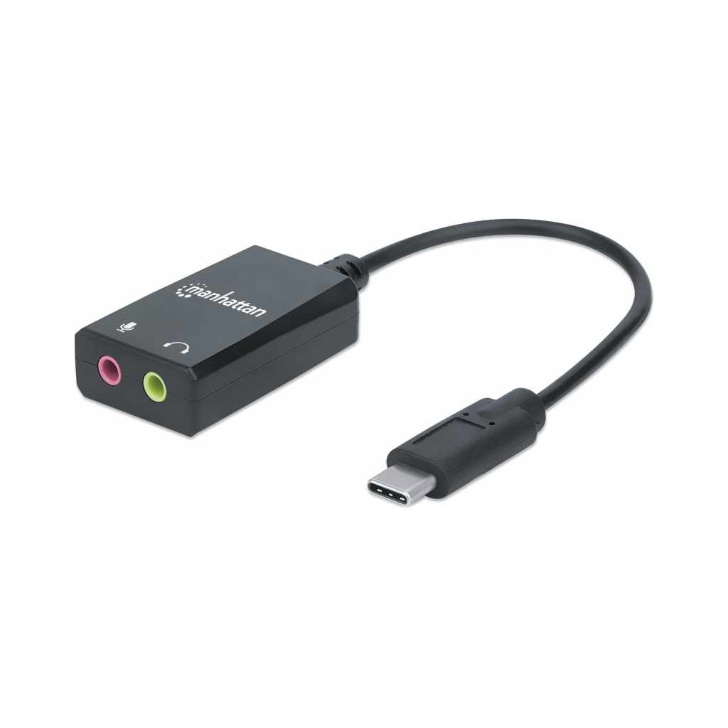 Звукова плата Intracom USB Type-C, 2.1 Channel Manhattan (153317)