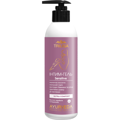 Гель для інтимної гігієни Triuga Ayurveda Sensitive Ultra Comfort 300 мл (4820164640623)