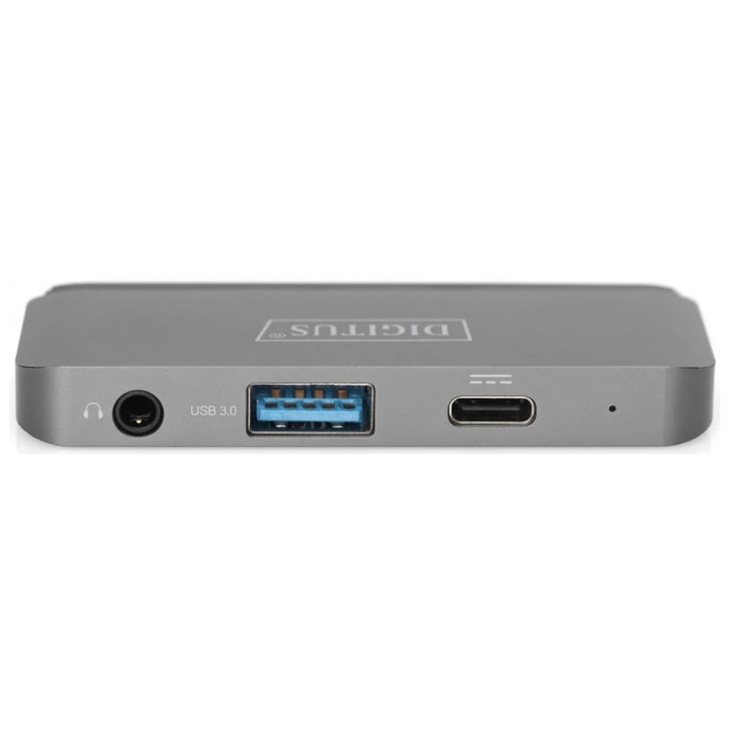 Порт-реплікатор Digitus Mobile USB-C, 4 Port (DA-70893)