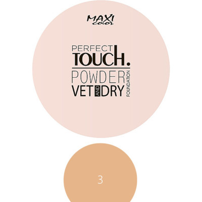 Пудра для обличчя Maxi Color Perfect Touch Matt Powder 03 (4823097121948)