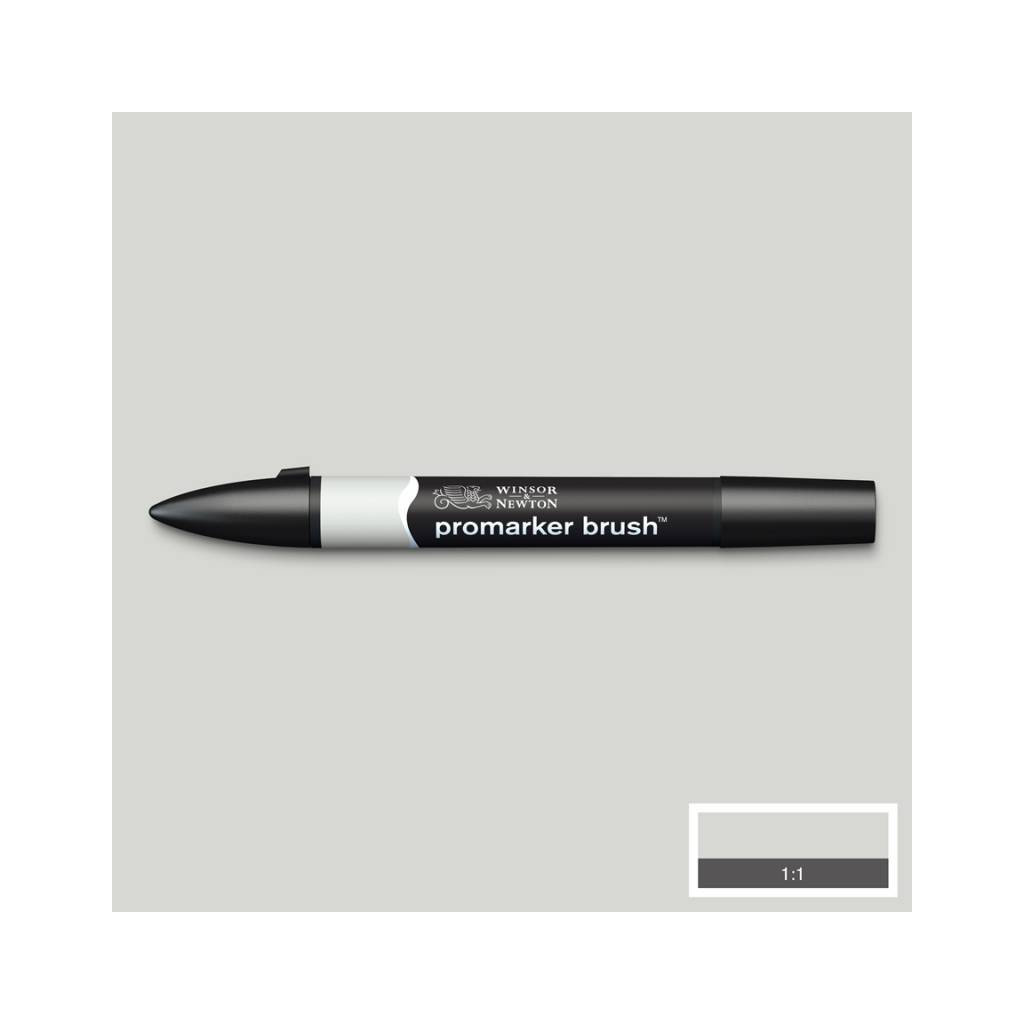 Маркер Winsor&Newton двосторонній Brushmarker, (CG02) Сірий холодний 2 (884955042601)