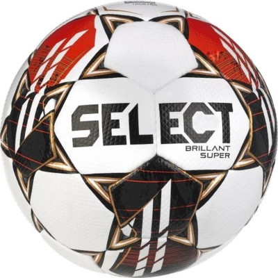 М'яч футбольний Select Brillant Super FIFA (HS) v23 білий, червоний Уні 5 (5703543317042)