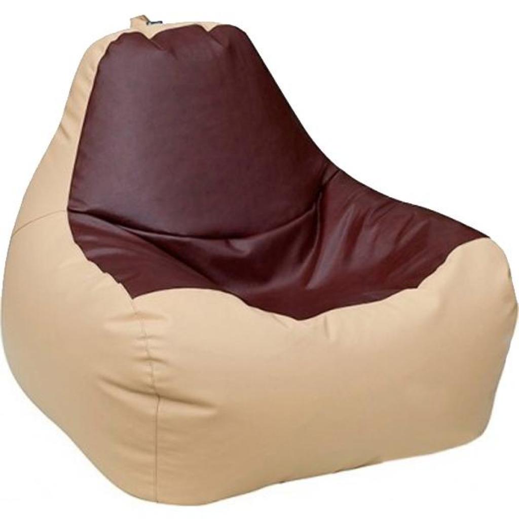 Крісло-мішок Примтекс плюс кресло-груша Simba H-2201/H-002 S Beige-Brown (Simba H-2201/H-002 S Beige-Brown)