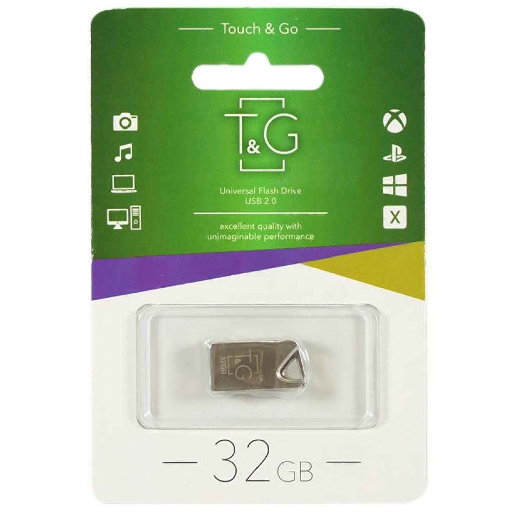 USB флеш накопичувач T&G 32GB 109 Metal Series Silver USB 2.0 (TG109-32G)