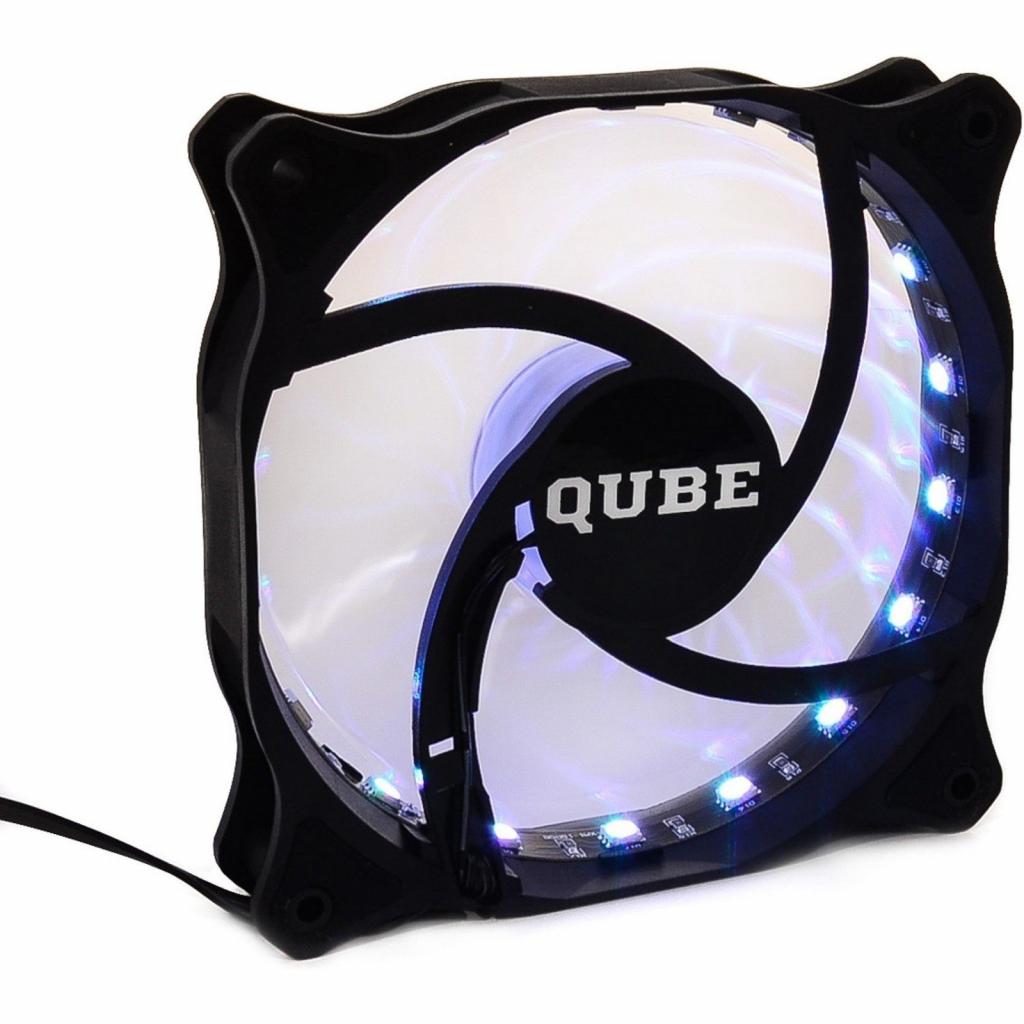 Кулер до корпусу Qube QB-RGB-120-18