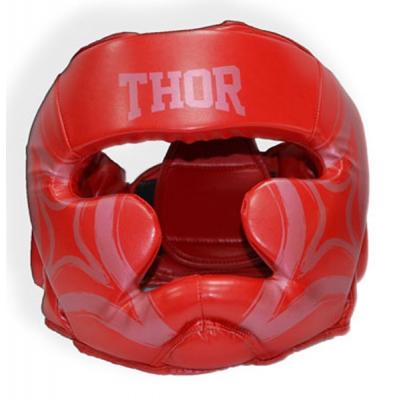 Боксерський шолом Thor 727 Cobra M Red (727 (PU) RED M)