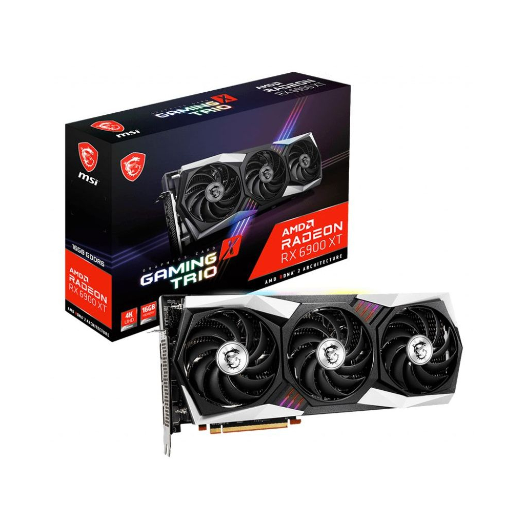 Відеокарта MSI Radeon RX 6900 XT 16Gb GAMING X TRIO (RX 6900 XT GAMING X TRIO 16G)