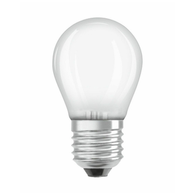 Лампочка Osram LEDPCLP40D 5W/827 230VGLFR E27 10X1 (4058075438897)