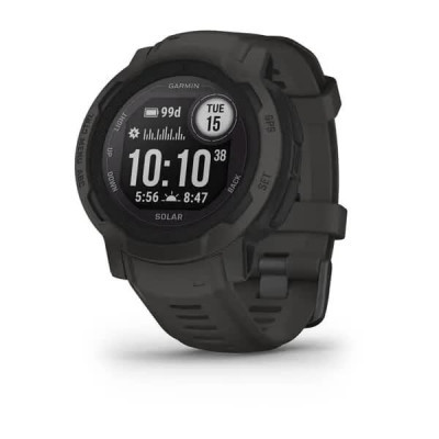 Смарт-годинник Garmin Instinct 2, Solar, Graphite, GPS (010-02627-00)