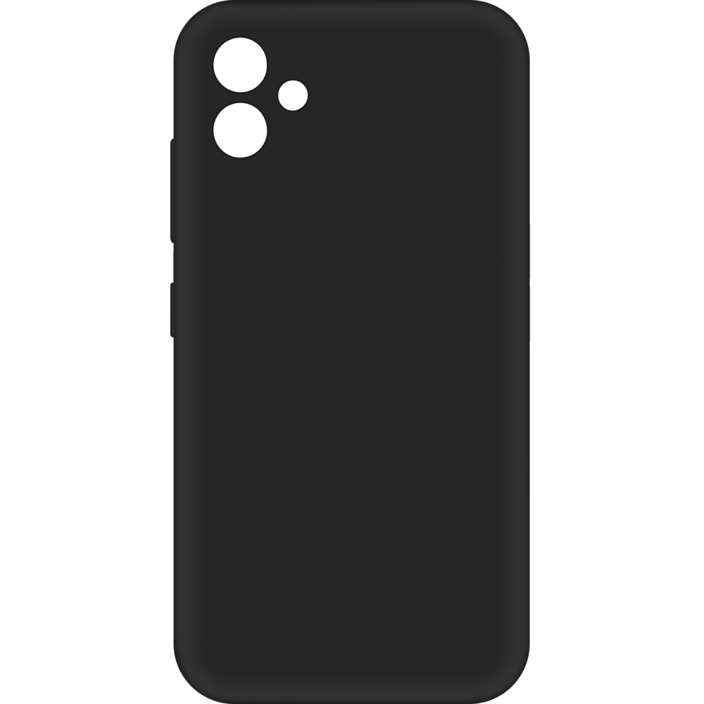 Чохол до моб. телефона MAKE Samsung A04 Silicone Black (MCL-SA04BK)