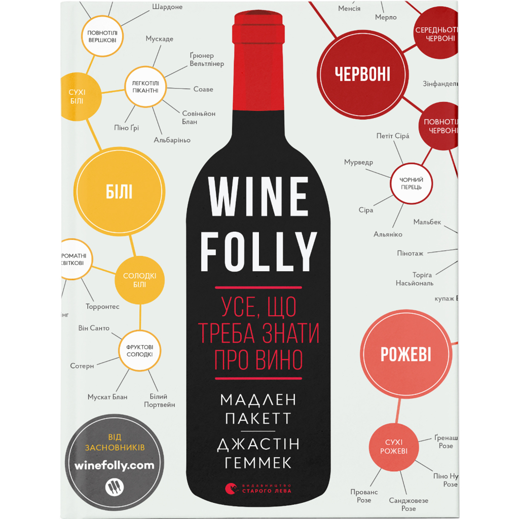 Книга Wine Folly. Усе, що треба знати про вино - Джастін Геммек, Мадлен Пакетт Видавництво Старого Лева (9786176795308)