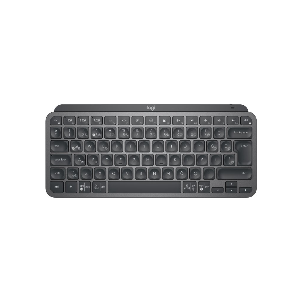 Клавіатура Logitech MX Keys Mini Wireless Illuminated UA Graphite (920-010498)