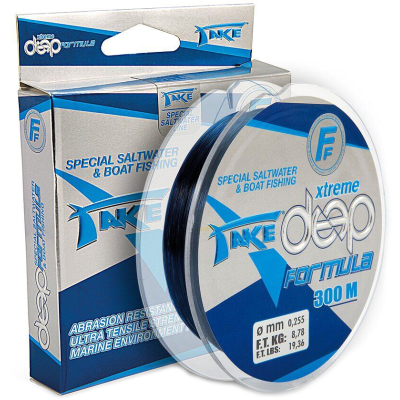 Волосінь Lineaeffe Take Extreme Deep Formula 300 м 0.28 мм 10.01 кг Blue (3200628)