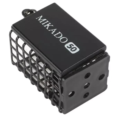 Годівниця Mikado Feeder Quadrate 25х30х44 мм 40 г Black (AMKZ-02-40-B)