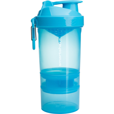 Шейкер спортивний SmartShake Original2GO 600ml Neon Blue (10560102)