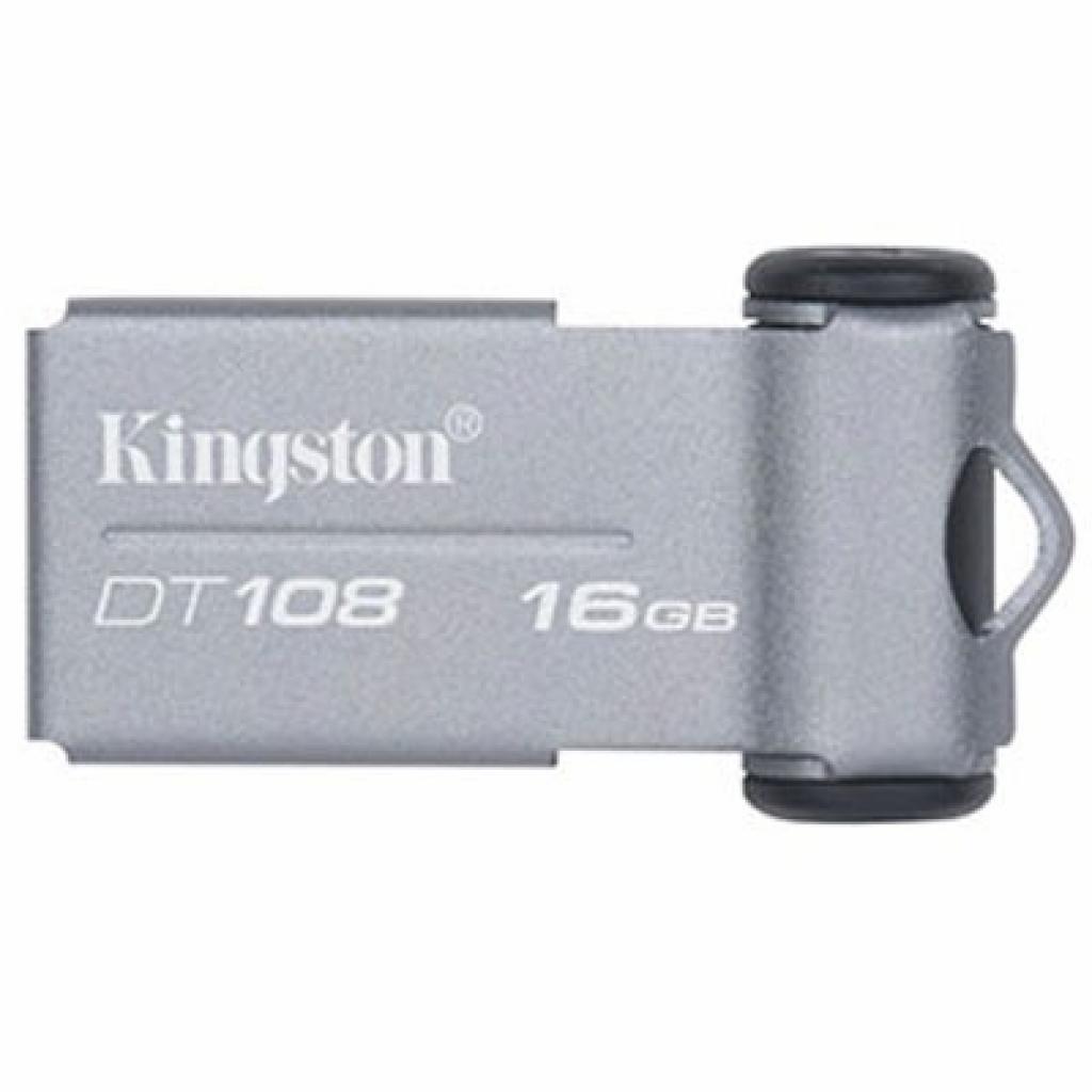 USB флеш накопичувач Kingston 16Gb DataTraveler 108 (DT108/16GB)