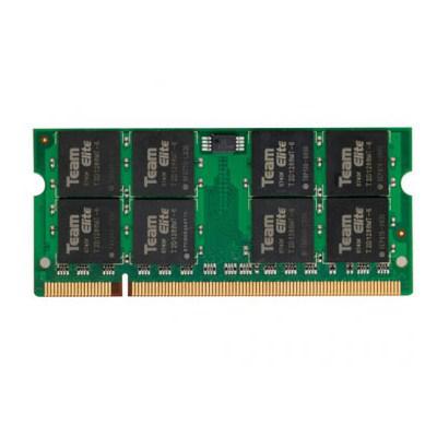 Модуль пам'яті для ноутбука SoDIMM DDR2 1GB 800 MHz Team (TED21G800C5-S01 / TED21G800C6-S01)