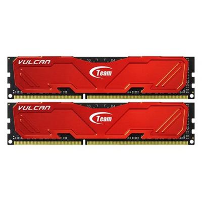 Модуль пам'яті для комп'ютера DDR3 16GB (2x8GB) 2133 MHz Vulcan Red Team (TLRED316G2133HC10QDC01)