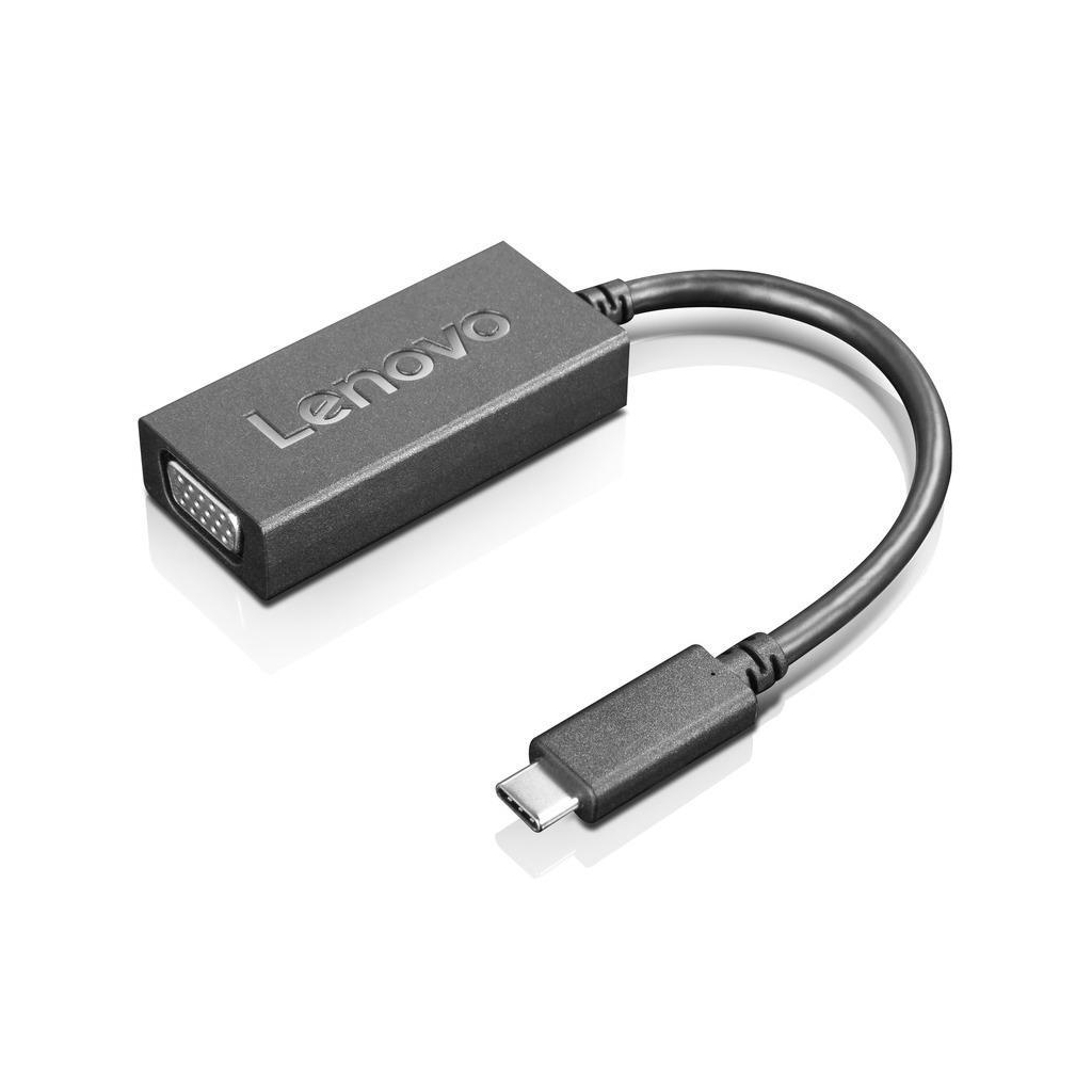 Перехідник Lenovo USB-C to VGA Adapter (4X90M42956)