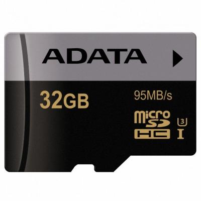 Карта пам'яті ADATA 32GB microSD class 10 UHS-I U3 V30 Premier Pro (AUSDH32GUI3V30S-R)