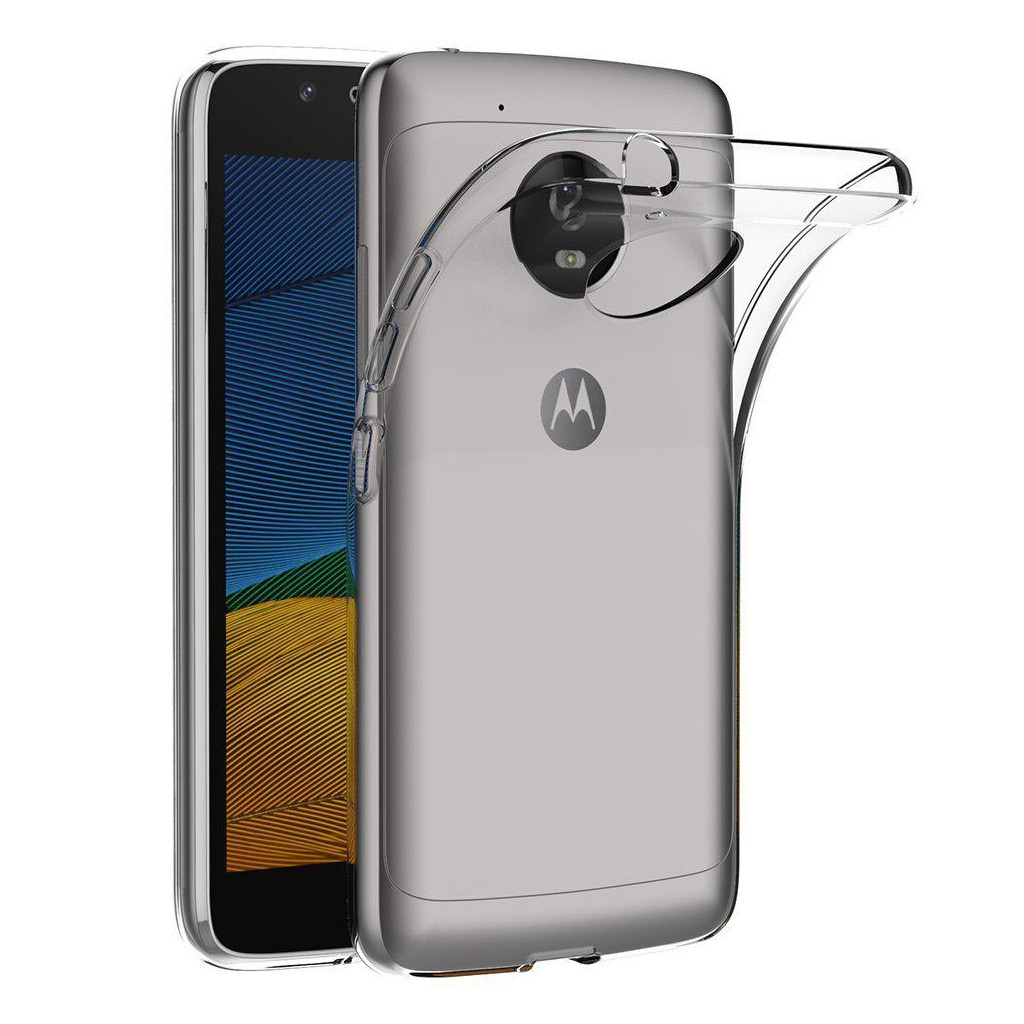 Чохол до моб. телефона Laudtec для Motorola Moto G5 Clear tpu (Transperent) (LC-MMG5T)