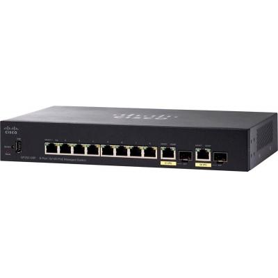 Комутатор мережевий Cisco SF352-08MP-K9-EU