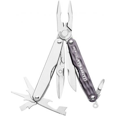 Мультитул Leatherman Juice S2- GRANITE GRAY, кожаный чехол, подарочная коробка (831985)