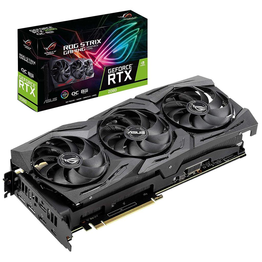 Відеокарта ASUS GeForce RTX2080 SUPER 8192Mb ROG STRIX OC GAMING (ROG-STRIX-RTX2080S-O8G-GAMING)