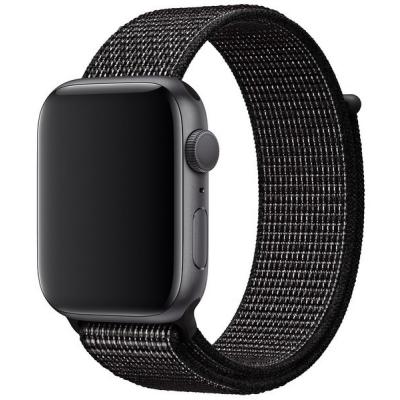 Ремінець до смарт-годинника Apple 44mm Nike Sport Loop Black (MX812ZM/A)