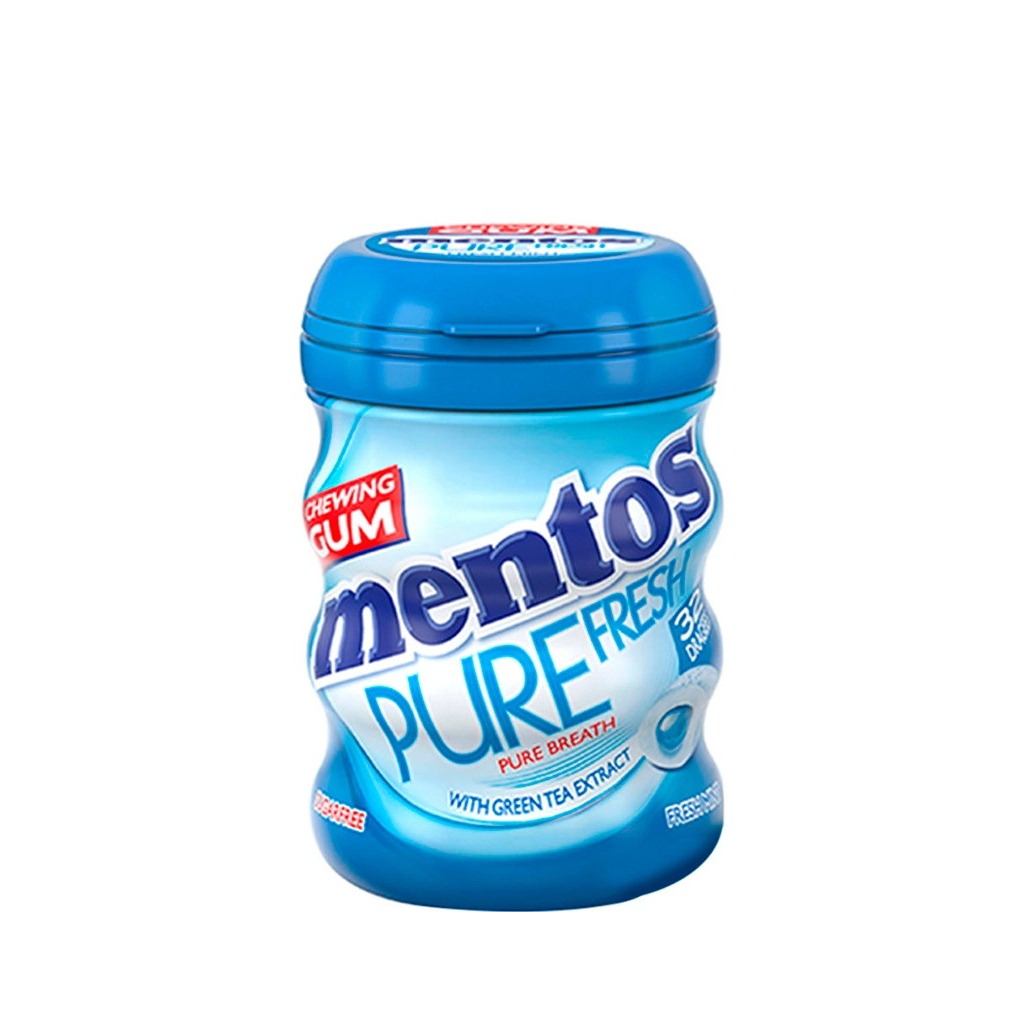 Жувальна гумка Mentos Pure Fresh зі смаком м'яти 56 г (8935001725367)