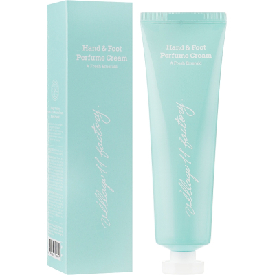 Крем для рук Village 11 Factory Hand & Foot Perfume Cream Fresh Emerald Смарагд 100 мл (8809663750749)