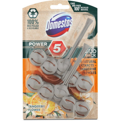 Туалетний блок Domestos Power 5 Квіти мандарину 2 x 55 г (8717163783740)