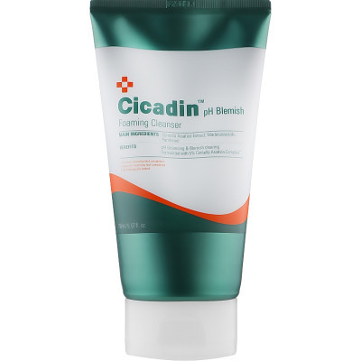 Пінка для вмивання Missha Cicadin pH Blemish Foaming Cleanser 150 мл (8809643526197)