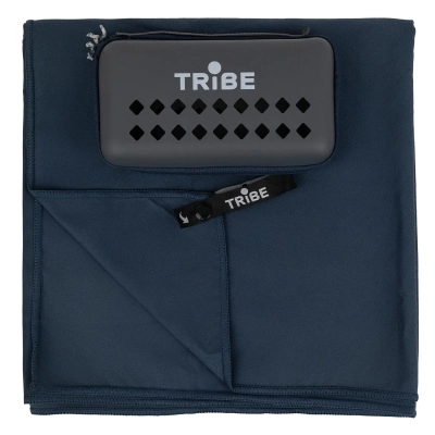 Туристичний рушник Tribe з мікрофібри в чохлі Pocket Towel 40х80 S Navy (T-LC-0001-S-navy)