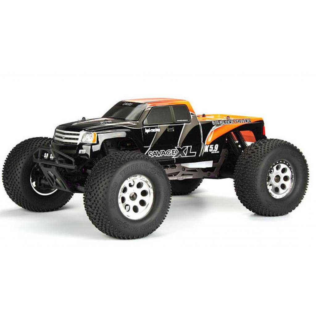 Радіокерована іграшка Savage XL 5.9 Nitro Gigante Orange HPI (HPI104248 Orange)