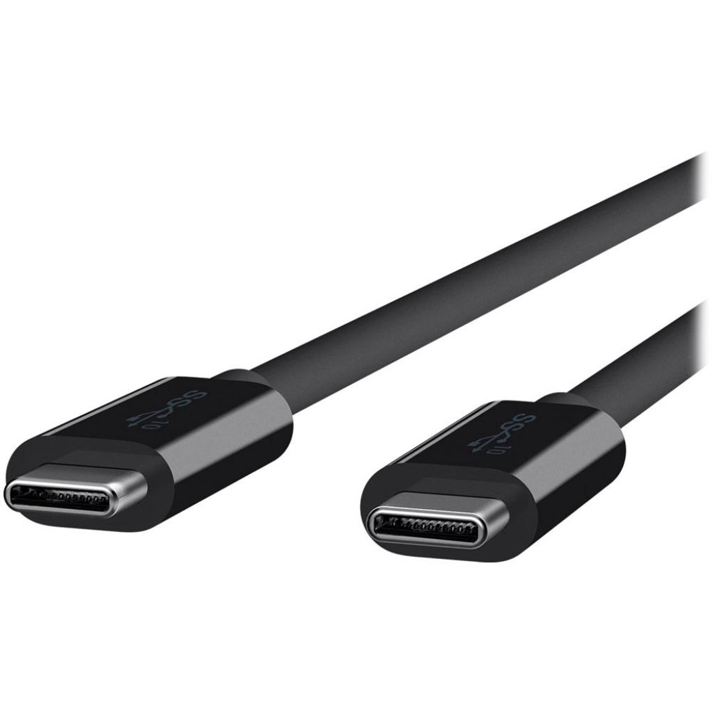 Дата кабель USB 3.1 Type-C to Type-C 1.0m Belkin (F2CU030bt1M-BLK)