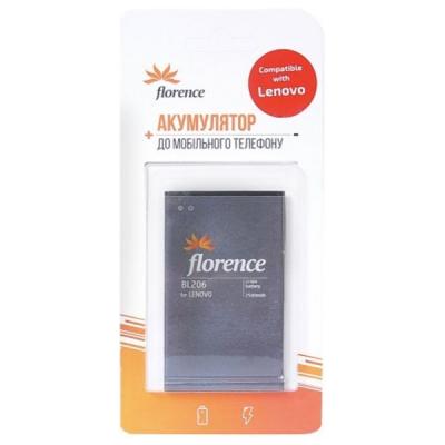 Акумуляторна батарея для телефону Florence Lenovo BL206 2500mAh (IR0887)